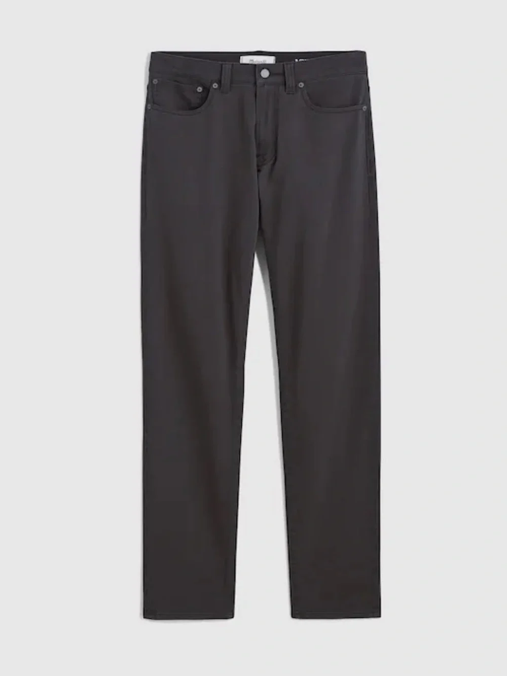 Madewell The Allday 1991 Straight-Leg Pant in Warm Charcoal SZ 31 New $138 NW539